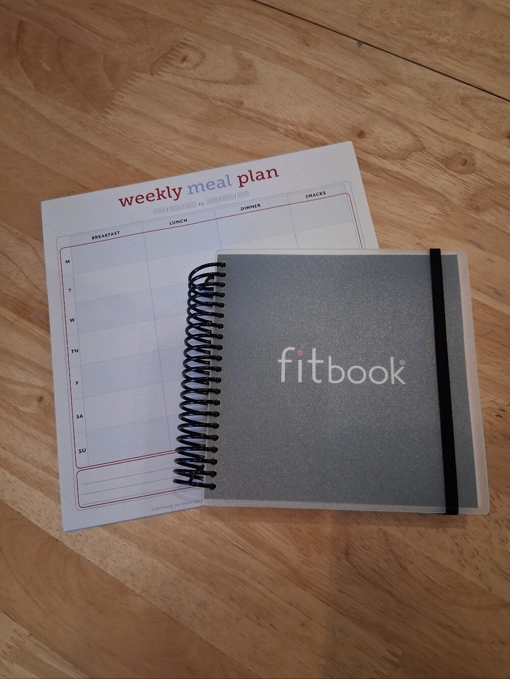 Fitlosophy Fitbook Fitness & Nutrition Journal + Meal Planning Sheets